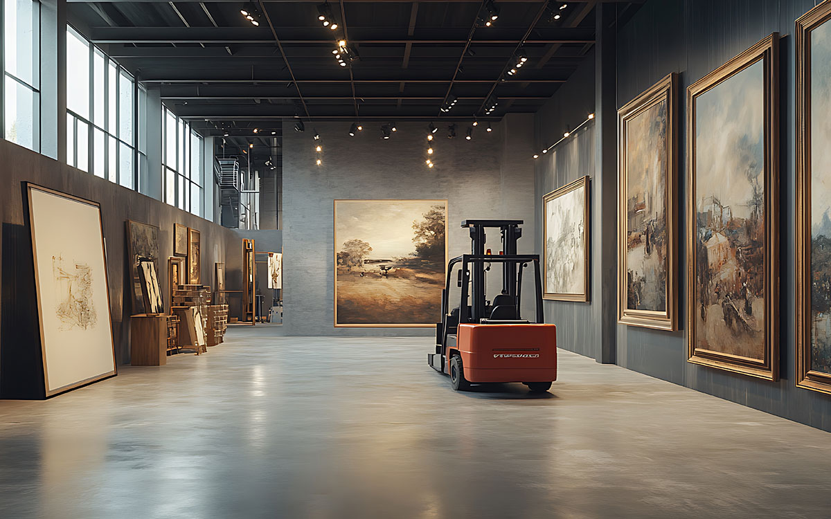 Artwork and cultural relics logistics