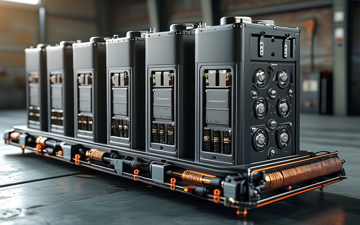 New energy battery transportation